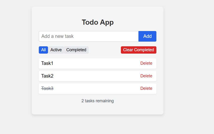 Todo App