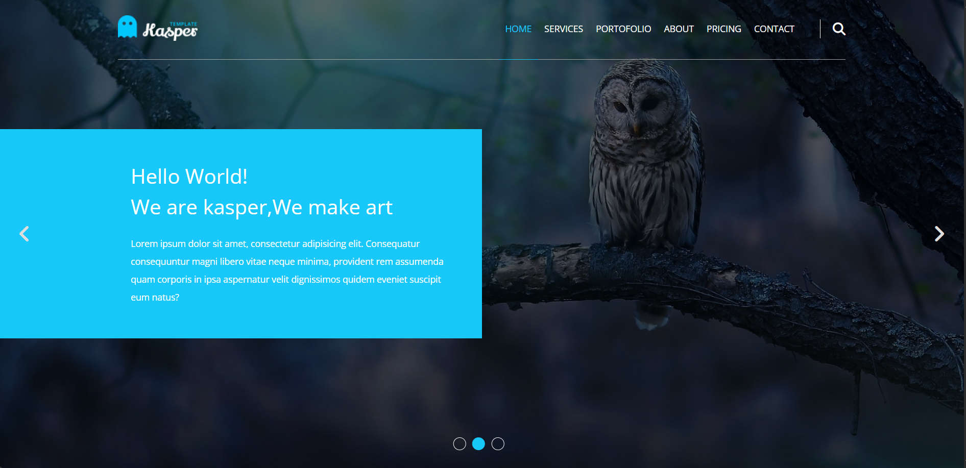 Clean Landing Page