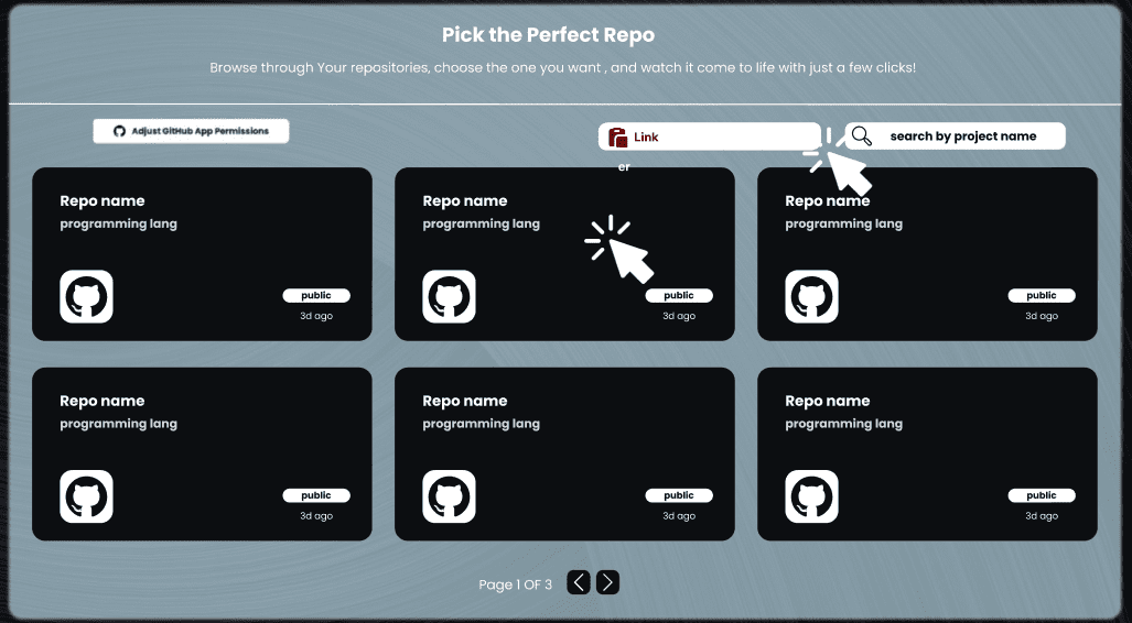 repo page