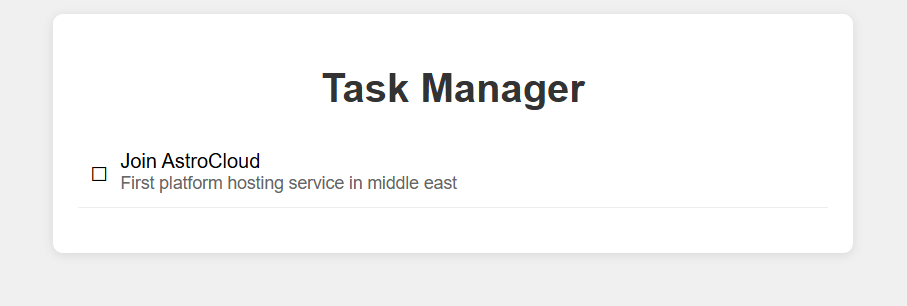 View Tasks 2